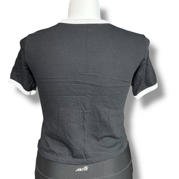 Disney Womens Peter Pan Tinker Bell Take Me To Neverland Crop Top T Shirt XL - Picture 3 of 6